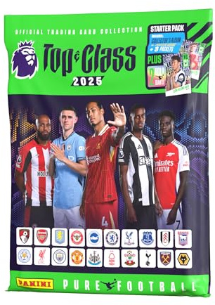 Premier League Top Class Trading Cards 2025 - Starter Pack