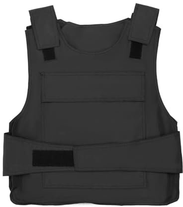Gilet de protection tactique anti-coups de couteau pour la sécurité et les activités de plein air, léger avec gants anti-coupure et poches de rangement