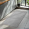 HomebyHome Kurzflor Teppich Läufer Flur 80 x 150 cm Silber - Teppich Weich, Waschbar, rutschfest, modern einfarbig Design - für Wohnzimmer, Schlafzimmer, Küche, Esszimmer