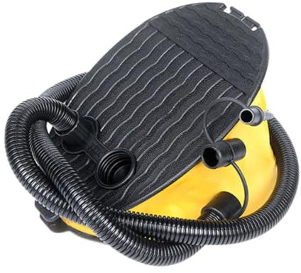 perfk Pompa a Pedale per Gonfiabili E Materassini da Campeggio, 5L