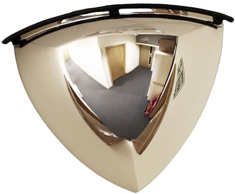 Vigil Quarter Dome Corner Mirror - 600mm