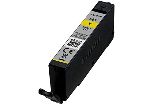 Canon CLI-581 Y Gelb Tintentank - 5,6 ml für PIXMA Tintenstrahldrucker ORIGINAL