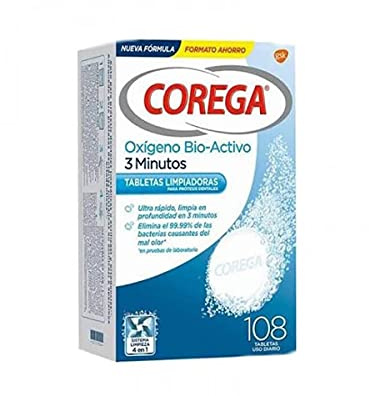 COREGA OXIGENO BIO-ACTIF TABLETES 70 (+38 GRATUIS)