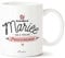 Manahia Mug Cadeau Mariage - La plus Belle Mariée qui a trouvé Prince à ses Pieds - Avec Boite Kraft - 330 mL, Céramique - Imprimé en France - Cadeau Mariée - Tasse Mariage - Mug Future Mariée