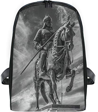 MONTOJ Rucksack für Kinder, Motiv Ritter und Krieg, ideal für Kinder