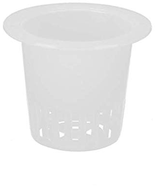 50 Pcs Hydroponique Pot, Panier de Plantation Culture Hors-Sol Fleur Plante Fruits Légumes De Plus en Plus Pot De Maille 3 cm Top Diamètre Intérieur(02)