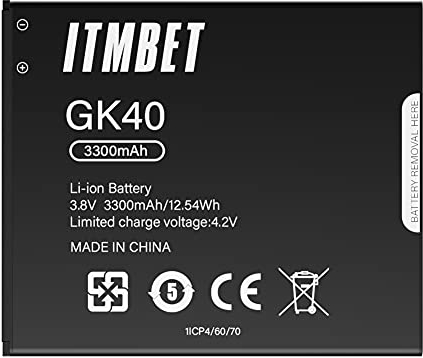 Akku für Motorola GK40, [Upgrade] Hohe Kapazität 3300mAh kompatibel mit Motorola GK40, SNN5967A, SNN5967B - für Cedric, Moto E3, Moto E4, Moto G4 Play, Moto G5