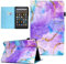BYCeKe for Amazon Fire HD 10 Case (9th /7th /5th Generation 2019 2017 2015 Release) Slim Leather Shell Case Shockproof Folio Cover Stand with Auto Wake/Sleep Fit Amazon Fire HD 10.1 inch, Silk Purple