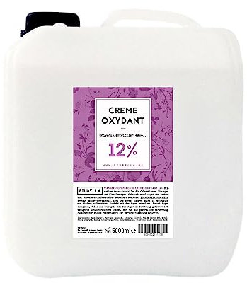 Piubella Creme Oxydant 12% 5000ml I perfekte, gleichmäßige Farbentwicklung in Profi-Qualität I professionelles Oxidationsmittel zum Haare färben und Haare tönen I leichte Anwendung & optimale Haftung