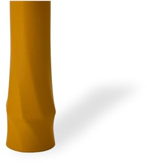 The vase - Circle (Basic) | 3D Vasen | viele Farben | 100% 3D-Druck | Trockenblumen | Pampasgras (Ocker (gelb))