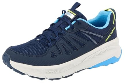 Skechers CascadesSWITCH Indietro CascadesSWITCH Cascate da Donna, Tessuto Sintetico Blu Navy Trim, 36.5 EU