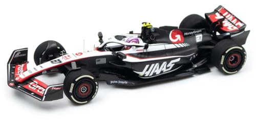 Minichamps 447230127 kompatibel mit Nico Hülkenberg Haas F1 Team VF-23 Bahrain GP 2023 Limitierte Edition 1:43