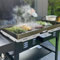 Verbesserter Windschutz für Blackstone Grillplatte, 91,4 cm, Blackstone-Grillzubehör, passend für Blackstone-Grill, magnetische Windschutz schützen die Flamme, halten die Hitze, kompatibel mit