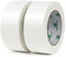 BOMEI PACK Universal - Ruban Adhésif Toilé Blanc, Heavy Duty Duct Tape 2 rouleaux 50 mm x 30 m pour les travaux de réparation, fixation, de scellage, d'étiquetage et de rénovation