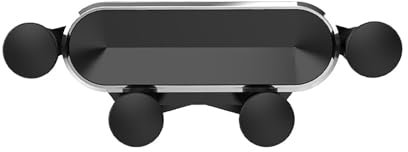 DCYBDL Handyhalterung Auto für BMW 4 Series Touring F31 F32 F33 F36 F82 F83, 360° Drehbar Verstellbare Autohalterung Handy Auto Handyhalter Auto Halterung Handy Auto Telefonhalterung,Blacksilver