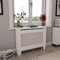 BOWEKAM Home & Garden Heizkörperverkleidung Weiß 112x19x81,5cm MDF-Möbel Wahl