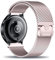 KMKJSH Métal Bracelet pour Xiaomi Watch 2 Bracelet de Montre, avec Fermoir Magnétique Réglable Acier Inoxydable Milanais Bande de Rechange pour Femmes Hommes pour Xiaomi Watch 2 Sangles (Métal,3)