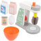 ibasenice 1 Set Küchen Mixer Für Holzspielzeug Mixer Set Für Kreatives Rollenspiel Der Küche Ideales Für ädchen Und Jungen Ab 3 Jahren
