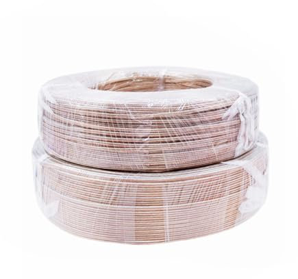 LDHNFBYV Cavo Elettrico da 1/5/50 m, 2 Pin, Cavo Trasparente, 30 AWG - 16 AWG, UL2468, PVC, Altoparlanti, Cuffie, Striscia LED, Lampada, Cavo di prolunga(30M_16AWG)