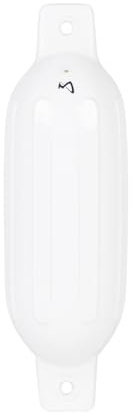 Mesle Fender Boot Dura, ø 11 cm | 40 cm lang, Langfender aufblasbar, Bootsfender, Fender Schiff Yacht Schlauchboot