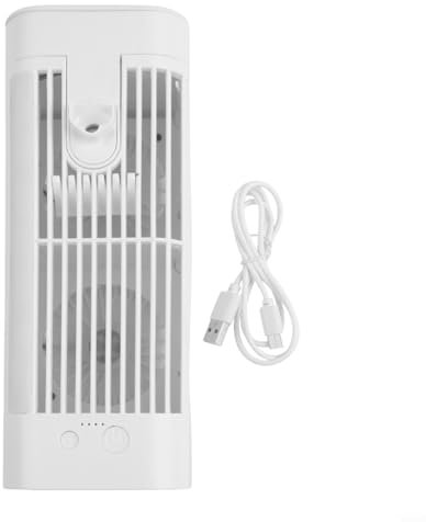 USB Powered Mini Air Conditioner Lightweight Portable Cooler with Adjustable Speed Settings(No battery life)