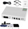 Uninterrupted Router Battery - Backup Unit, Portable Modem Supply | Compact Battery Pack with LED Light Holder for Speaker Output, Solution of