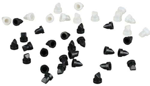 10 Stück Entenschnabelventil aus Silikonkautschuk, Einweg-Rückschlagventil, Gegendruck, flexibles Rückschlagventil for Flüssigkeits- und Gasrückfluss, verhindert Heim-Hardware(Hole Dia5mm-Clear)