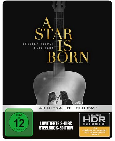 A Star Is Born (Steelbook, 4K-UHD+Blu-ray)