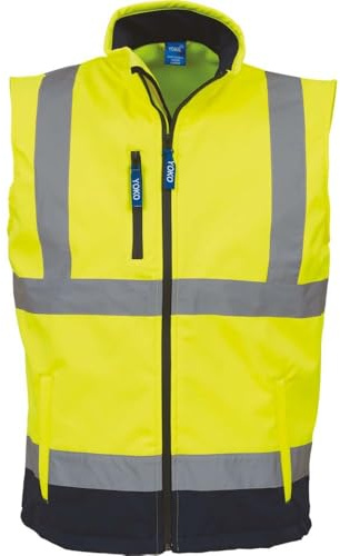 Yoko Herren Yk050/Hv006 Warnschutz-Softshell-Weste