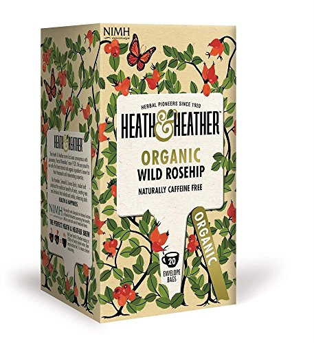 Heath And Heather Organic Wild Rosehip 20 Bag