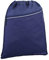 Coocazoo Sportbeutel RocketPocket „Seaman“, blau, mit Reißverschlussfach und Kordelzug, reflektierende Elemente, Schlaufen zur Befestigung am Schulrucksack, Jungen ab der 5. Klasse, 10 Liter