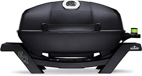Napoleon TravelQ PRO285E Portable Electric Grill, Black, Tailgating, Camping, and Small Outdoor Spaces