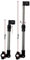 SoulBest Schirmhalter für Fahrrad,Rollstuhl,Rollator,Kinderwagen,Motorrad,Angeln,Golf Trolley,Edelstahl Schirmhalter Regenschirm Halterung