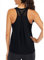 Superora Workout Tops Loose fit Racerback Tank Tops for Women Mesh Backless Tank Running Tank Tops