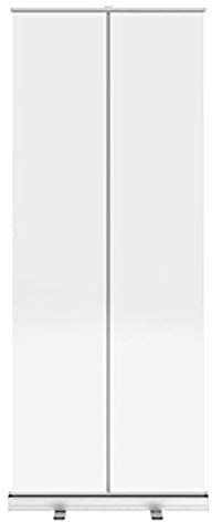 ELQ Transparent Roll Up Banner, Social Distancing Shield, Germ Protection Screen, Spit Protection, Convenient Storage(80X180cm/31.5X70.9 Inch)