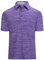 Alex Vando Mens Golf Shirt Moisture Wicking Quick-Dry Short Sleeve Casual Polo Shirts for Men, Purple, G