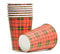 Commerline 2500 Stück 7,5oz/180ml Kaffeebecher to go | Pappbecher Cups Coffee to Go Becher | Kaffee to+go Papierbecher Hartpapier Einwegbecher | Einweg Becher für Kafee/Tee