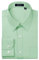 HISDERN Homme Chemise Manches Longues Chemises Slim Fit Chemise Casual Chemises Business Vert Clair M