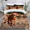 MEVASA Bettwäsche 135x200 Rhodesian Ridgeback Bettwäsche-Set 3 Teilig 3D-Druck Hund Tier Bettbezug 135x200 mit Reißverschluss Weiche Mikrofaser Kinderbettwäsche mit 2 Kissenbezug