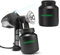 Hammersmith PaintBlast Farbsprühsystem inkl. 2 STK. 800ml Ersatzbehälter - Farbsprühgerät mit Mikro-Spray-Technologie - 2m Kabel - 600W - Lackierpistole für Innen & Außenbereich - Farbsprühgerät