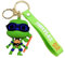 Ninja tortue dessin animé porte - clés, poupée, sac à dos de voiture, accessoires de suspension, porte - clés, petit cadeau,D