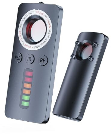 Hidden Camera Detectors - Anti-Spy Camera Bug Detector, GPS Tracker Devices Finder, hidden bug and camera detector for Travel, Car, Bathroom, Hotel