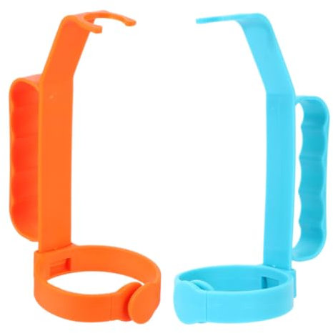CIYODO 2 Stück Griff Haltegriff Getränkeflasche Haltegriff Plastikflaschengriff Griff Getränkeflaschengriff Bar Flaschenträger Mit Griff Soda Drinkeware Flaschengriff