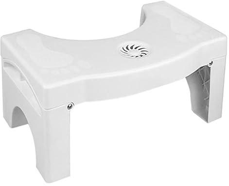 Stufen Stuhl Toilettenhocker fürs Badezimmer, multifunktionaler, klappbarer Toilettenhocker fürs Badezimmer, Töpfchen, Toilette, Hocken, richtige Körperhaltung