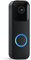 Blink Video Doorbell | Two-way audio, HD video, long-lasting battery life, motion detection, chime app alerts, Works with Alexa (Black)