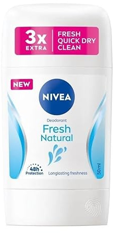 5er Pack - Nivea Deodorant Stick - Fresh Natural - 50ml
