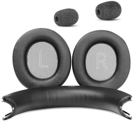 Xbox Ohrpolster Kissen & Kopfband Ersatz Kompatibel mit Microsoft Xbox Wireless Ohrpolstern, Xbox Stereo Headset 20th Anniversary Special Edition Headset Ohrpolstern