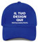 ERICAT Cappello Personalizzato, Berretto Personalizzati, Cappello da Baseball Personalizzabile, Cappellino con Visiera con Foto/Logo/Testo | Cappello Regolabile per Uomini e Donne
