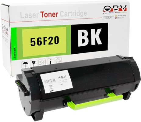 OBV 56F2000 Toner kompatibel zu Lexmark MS321dn MS321dntw MS421dn MS421dw MS521dn MS620 MS621dn MS622de MX320 MX321adn ca. 6.000 Seiten schwarz