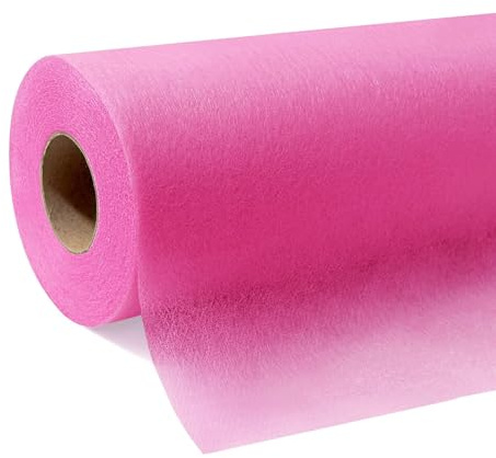 HiBeauty PRO Tischdeckenrolle Einweg, Pfirsichrot, 1.1x30m (50g/m²) | Einweg Vlies Stoffähnlich, ideal für Jede Party, Hochzeit, Geburtstagsfeier, Taufe, Gastronomie, Größe und Farbe nach Wahl